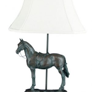 English Horse Lamp by OK Casting