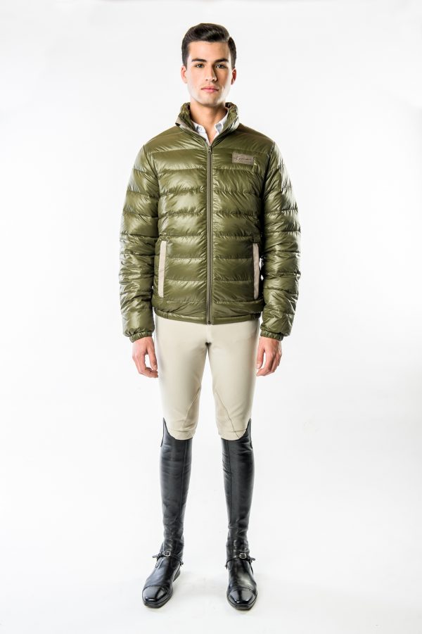 Men's Kenji Packable Down Jacket by Konia Equestrian | Running Fox
